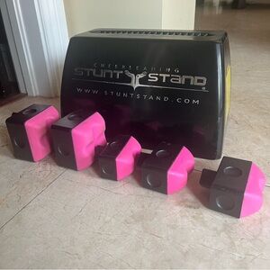 Pink and Black Cheerleading Training Set